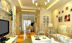 家居装修的彩绘墙装饰